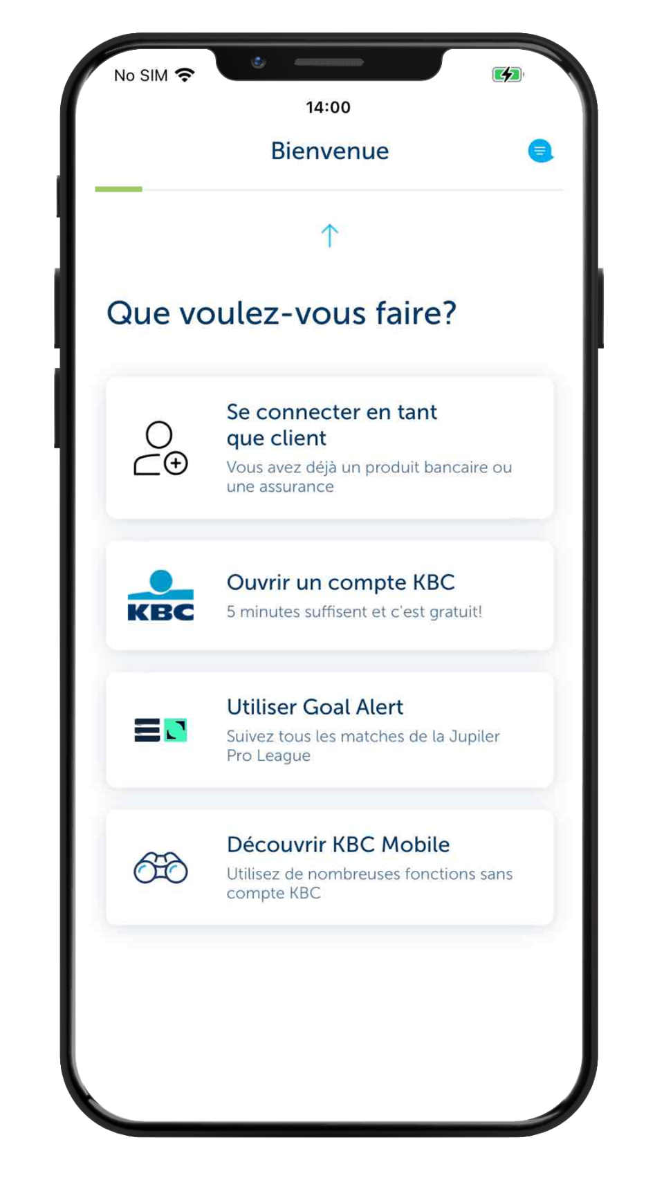 Profiteer van alle kortingen en extra diensten in KBC Mobile, ook zonder KBC-rekening!